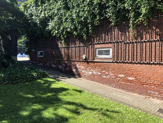 Københavns Universitet - Datalogisk Institut  bygning 3 - Indgang til auditorie UP1