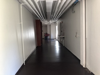 Københavns Universitet - Datalogisk Institut  bygning 3 - Indgang til auditorie UP1