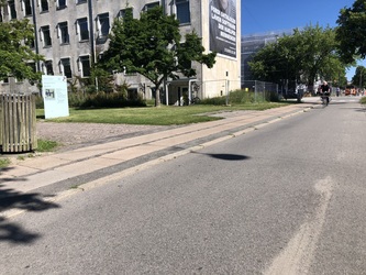 Københavns Universitet - Datalogisk Institut  bygning 1 - Indgang til undervisningslokaler og UP2