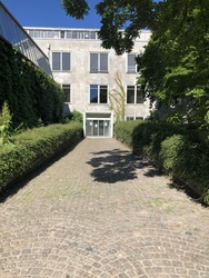 Københavns Universitet - Datalogisk Institut  bygning 1 - Indgang til undervisningslokaler og UP2