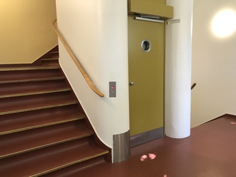 Københavns Universitet - Datalogisk Institut  bygning 1 - Indgang til undervisningslokaler og UP2