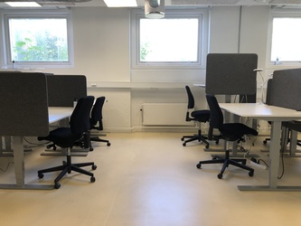 Københavns Universitet - Datalogisk Institut  bygning 1 - Indgang til undervisningslokaler og UP2