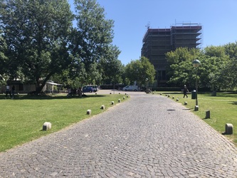 Københavns Universitet - Datalogisk Institut  bygning 1 - Indgang til undervisningslokaler og UP2