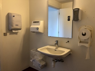 Københavns Universitet - Datalogisk Institut bygning 1 - Toilet på 1. sal