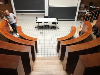 Københavns Universitet - Datalogisk Institut  bygning 1 - Indgang til undervisningslokaler og UP2