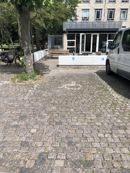 Københavns Universitet - Datalogisk Institut  bygning 1 - Indgang til undervisningslokaler og UP2