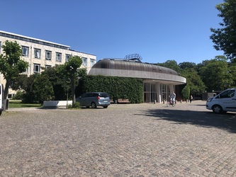 Københavns Universitet - Datalogisk Institut  bygning 1 - Indgang til undervisningslokaler og UP2