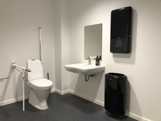 Severin - Toilette neben "Bæltet" (Erdgeschoss)