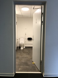 Severin - Toilette neben Pauseriet