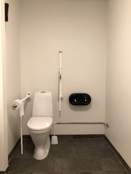 Severin - Toilette neben Pauseriet
