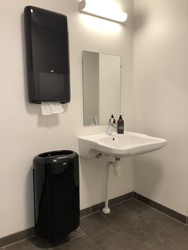 Severin - Toilette neben Pauseriet